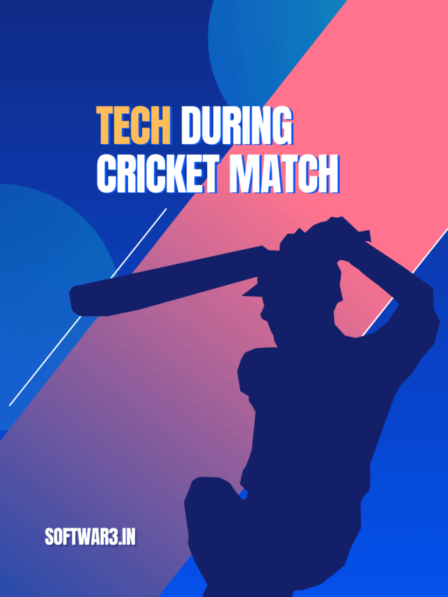 Cricket Match : Using Tech
